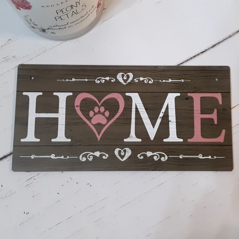 Home Decor Rustic Hanging Sign- Dog Home